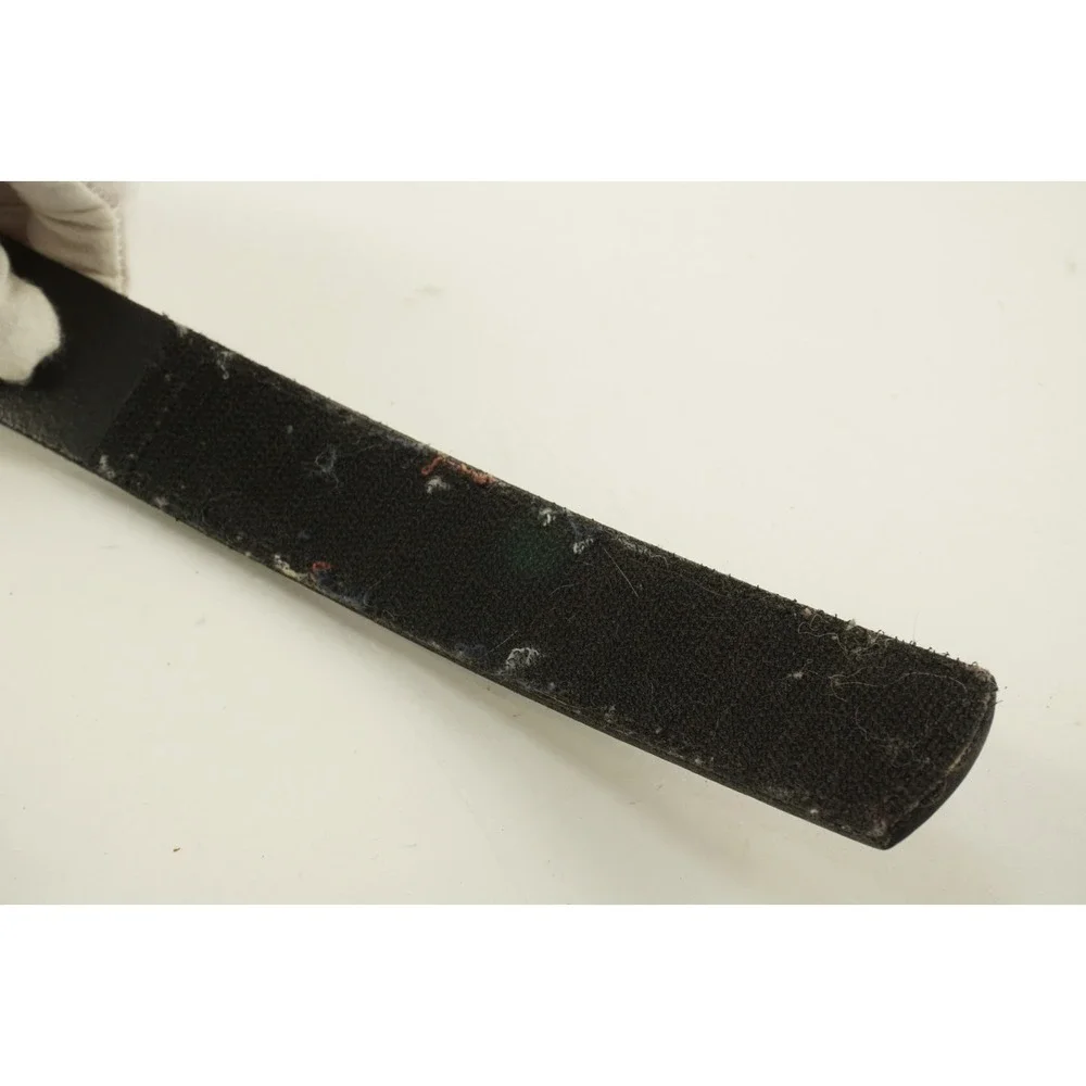 Vintage Toyota TRD Black Leather Racing‎ Belt 40 Quick Release Hook & Loop USA